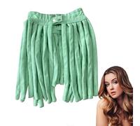 Duroecsain - Juego de rizado sin calor, sin calor, herramienta de peinado para cabello rizado 2 en 1 | Rizadores, accesorios para el cabello que absorben rápidamente el agua, formas de pasta para