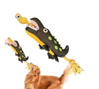 Duroecsain - Juguete de chillido para perros, juguete de masticado para perros - Doll de dentición de tiro de compañía, juguetes de dentición de perro interactivos para lanzar, masticar, morder y