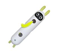 Duroecsain Juguete eléctrico para gatos - Carga USB Juego para gatitos - Juego interactivo contra el aburrimiento de la estimulación mental - Enriquecimiento para casa, viajes, interiores y exteriores