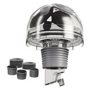 Duroecsain Juntas de alcantarillado para fregadero, junta de manguera de drenaje,Anillo de sellado de manguera de drenaje de tapón de sellado de silicona | Tapa de sellado de drenaje de piso