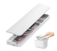 Duroecsain Limpiador de Teclado para Ordenador portátil, reposamuñecas para Teclado, Accesorios ergonómicos Antideslizantes con Puerto de Carga, Juego de Herramientas de Limpieza para