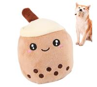 Duroecsain Lindos peluches de té con leche, juguetes de peluche de té con leche | Cojín de abrazo de dibujos animados - Peluche de burbujas de dibujos animados único para gatos y perros
