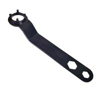 Duroecsain - Llave para amoladora angular, herramienta de llave de horquilla, eje de tuerca de cuatro garras, mango ergonómico antideslizante, precisión para atornillar, fijación de cubierta, montaje