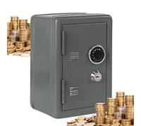 Duroecsain Mini con Cerradura | Mini de seguridad de metal | de almacenamiento de dinero con diseño de, regalos para Navidad, Año Nuevo y Día del Niño