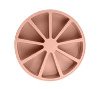 Duroecsain - Molde de silicona para hornear, molde de silicona para hornear, porción de pastel de silicona para hornear, Triángulo Pizza Molde Scone Pan Gadget de cocina para