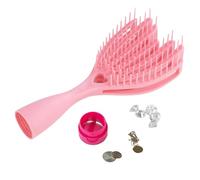 Duroecsain Peine para guardar dinero en efectivo en casa | Cepillo para el pelo de viaje con escondite de dinero, suministros diarios para proteger objetos de, viajes, camping, coche