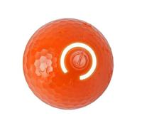 Duroecsain Pelota interactiva para perros - Automática, juguete interactivo a prueba de destrucción con luz para perros masticables de razas medianas tiempo de juego