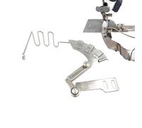 Duroecsain Pie para máquina de coser, guía ajustable de acero inoxidable, cuerda de tracción para máquinas de coser acolchadas, para bordado, funda de edredón, ropa, fundas de almohada, de todos modos