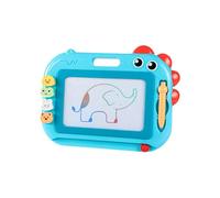 Duroecsain Pizarra magnética para niños, pizarra magnética para garabatos | Bloc de dibujo para niños con dibujo de dibujo de dinosaurio | Bloc de dibujo desmontable para escribir,