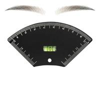Duroecsain Regla De Mapeo De Cejas | Modelo De Acero Inoxidable Para Dibujo Rápido - Guía De Simetría De Cejas Con Regla - Para Principiantes Profesionales Mujeres Chicas Casa