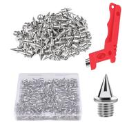 Duroecsain Running pickes para pistas, picos de zapatos de golf,Reemplazo de puntas de golf de acero inoxidable - Uñas de sprinter con deportistas para actividades al aire libre