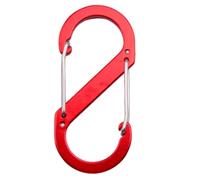 Duroecsain S Carabiner, Blocking Carabiner, Llavero bloqueadores de carabinador, Organización de llave de aleación de aluminio para camping, mochilero, senderismo, al aire libre