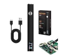 Duroecsain Soldador eléctrico, kit de soldadura electrónica, lápiz de soldador portátil de 400 mAh | Herramientas de soldadura, kit de soldadura de joyería, pluma de soldadura de alambre