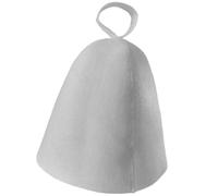 Duroecsain Sombrero de baño para sauna, sombrero de sauna para hombres, gorro de cabello seco diario, gorro aislante absorbente de agua para baño de vapor, casa de baños, transpirable