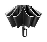Duroecsain Sombrilla Invertida | Paraguas Ligero,Protección Solar Invertido Plegable para Viaje Senderismo Paseo Exteriores Unisex