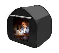 Duroecsain Tienda Sensorial para Necesidades Especiales,Tienda Sensorial - Un rincón Tranquilo Ayuda a los niños a Relajarse | Fuerte escondite sensorial Recubierto de Plata con persiana Enrollable y