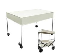 Duroecsain Toldo portátil, toldo para carrito de golf,Funda impermeable para carrito de golf, tela Oxford 600D - Accesorios para cochecito, cubierta extraíble para carrito de compras, para viajes,