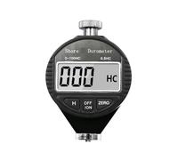 Durómetro Digital de dureza de orilla, probador de dureza Digital, medidor de dureza de orilla 0-100 A/C/D for plástico, cuero, caucho, resina múltiple Para una variedad de metales(0-100HA)