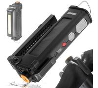 Duronic CT51 Herramienta Emergencia Coche con Martillo Rompe Cristales, Cortador Cinturón, Alarma SOS, Linterna LED Magnética, Batería Solar Recargable USB-C para Coche, Autocaravana, Barco, Camper