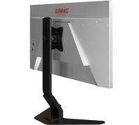 Duronic DM12D1 Brazo para Monitor de 17-27" | Altura Ajustable y hasta 8 kg | Soporte ergonómico | Cabezal y fijación VESA 75 y 100 | Cabezal Inclinable de +15° y -15° y Rotación de 360°