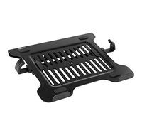 Duronic DML7 Plataforma para Portátil y Tablet, Superficie de 30x35 cm | Bandeja Extra para Portátiles, Enganches Laterales Compatible Solo con Gama de Soportes y Accesorios para Soportes