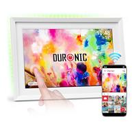 Duronic Frameo PF2A We Marco de Fotos Digital Conectado Pantalla táctil de 10,1 Pulgadas Reproductor de Fotos y vídeos de Alta resolución 1280 x 800 píxeles Memoria de 32 GB Cargador 5V/3A
