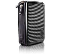 Duronic HDC3 / BK - Funda de Aluminio para Disco Duro Externo y Cables, Color Negro