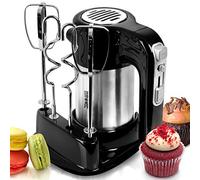 Duronic HM3 Batidora Amasadora Eléctrica 300W, Repostería, 5 velocidades