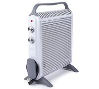 Duronic HV180, Radiador Eléctrico Compacto con Paneles Mica 1800 W | Calefacción Ecológica de 1 Min, Termostato Ajustable, Apagado Automático, 2 Niveles de Potencia, Libre de Aceite