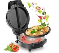 Duronic OM60 Placa para Tortillas Francesas | 600W 2 tortillas a la vez y 2 Placas de cocción Extraibles | Patas fijas de Seguridad | Sandwiches Huevos Fritos Medias Lunas Gofres Tostadas Desayunos