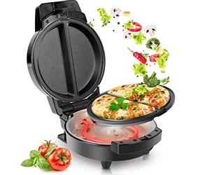 Duronic OM60 Placa para Tortillas Francesas | 600W 2 tortillas a la vez y 2 Placas de cocción Extraibles | Patas fijas de Seguridad | Sandwiches Huevos Fritos Medias Lunas Gofres Tostadas Desayunos