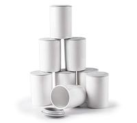 Duronic P8Y2 Vasos de 125ml de cerámica compatibles con Las yogurteras YM1 YM2