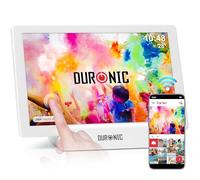 Duronic PF1D We Marco de Fotos Digital con Pantalla Táctil de 10,1", Blanco