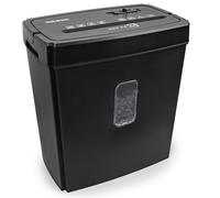 Duronic PS657 Destructora de Documentos | 5 x A4 Capacidad 15 L | Corte Transversal eléctrico 170 W | para el hogar y la Oficina | Destructora de Escritorio | Papelera extraíble