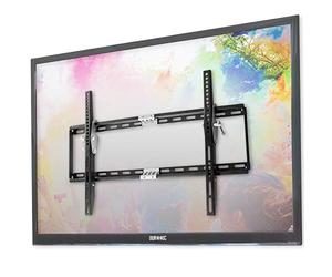 Duronic Soporte de TV TVB777 de 33 pulgadas - 60 pulgadas Soporte de pared negro ajustable resistente para LCD|Plasma|LED|3D|4K |OLED |QLED para pantallas anchas con inclinación hacia abajo. VESA 200 X 200, 400 X 400, 600 X 400