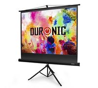 Duronic TPS60 43 Pantalla para proyector de trípode 60" | Formato 4:3 4K 8K Ultra HDR 3D Alta Definición Full HD | Portátil y Antiarrugas