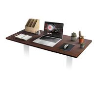 Duronic TT120 WT Tablero de Escritorio sin Patas, 120 x 60 cm, Color Nogal | Tablero de Mesa para Escritorio, Grosor 1,9 cm, para Casa, Home Office u Oficina, para Puesto de Trabajo Regulable
