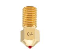 DUROZZLE Boquilla Ruby de 0,4 mm para impresora 3D Ultimaker 3 Ultimaker 5S endurecida y resistente a la abrasión para una fabricación aditiva precisa