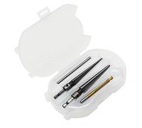 Durratou 1 juego de escariadores cónicos de mano de 5 a 16 mm, 3 a 13 mm, herramientas de construcción de guitarra