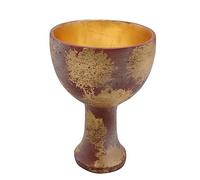 Durratou Indiana Holy Grail Cup Crafts - Réplica de resina 1:1 para Halloween, cosplay, accesorios retro