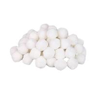 Durratou Pelotas de limpieza de piscinas, equipo de limpieza de piscinas, filtros, purificación de agua, bola de fibra, 500 g.