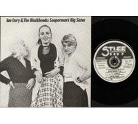 Dury, Ian - Dury, Ian Sueperman's Big Sister 7" Stiff BUY100 EX/EX 1980 picture sleeve