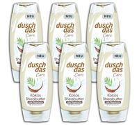 Duschdas - Gel de ducha (6 unidades, manteca de karité de coco, 6 x 225 ml)