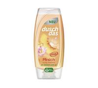 Duschdas Gel de ducha de melocotón con fórmula aromática que proporciona un refrescante comienzo del día, 6 x 225 ml