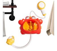 Duschkopf-Spielzeug für Kinder | Krabbenförmiger Wassersprüher mit Blasenfunktion | Duschkopf-Spaß Die Badewanne Für Badewanne, Badezimmer, Zuhause und Reisen
