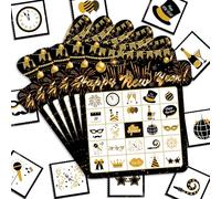 Dusenly Tarjetas de juego de bingo para 24 jugadores de Año Nuevo 2026 para fiestas de Año Nuevo 2026, suministros de tarjetas de regalo