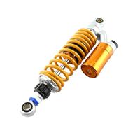 DUSHUO Amortiguador Trasero Ajustable para Motocicleta Scooter De 320mm/340mm/360mm Dirt Bike Quad ATV Dirt Pit Amortiguadores(320mm Yellow O)
