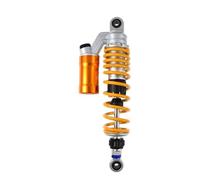 DUSHUO Amortiguador Trasero Ajustable para Motocicleta Scooter De 320mm/340mm/360mm Dirt Bike Quad ATV Dirt Pit Amortiguadores(325mm Yellow O)