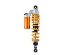DUSHUO Amortiguador Trasero Ajustable para Motocicleta Scooter De 320mm/340mm/360mm Dirt Bike Quad ATV Dirt Pit Amortiguadores(305mm Yellow O)