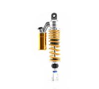 DUSHUO Amortiguador Trasero Ajustable para Motocicleta Scooter De 320mm/340mm/360mm Dirt Bike Quad ATV Dirt Pit Amortiguadores(320mm Yellow U)